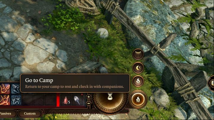 There are 2 ways to get to the party camp - Baldurs Gate 3: Camp guide - Party - Baldurs Gate 3 Guide, Walkthrough