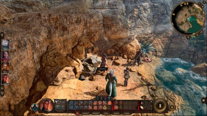 ing the test will let you interact with the scuffed stone - Baldurs Gate 3: The Hidden Harpers Chest puzzle - Puzzles - Baldurs Gate 3 Guide, Walkthrough