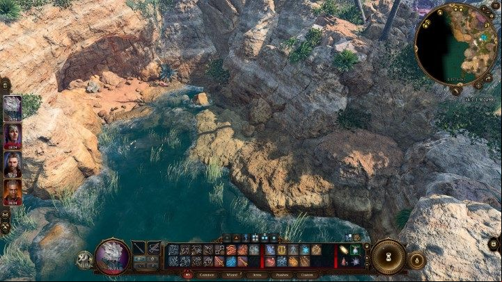 To reach the cache, go to the shore you've started the game on - Baldurs Gate 3: The Hidden Harpers Chest puzzle - Puzzles - Baldurs Gate 3 Guide, Walkthrough
