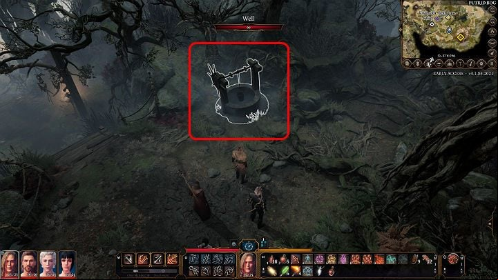 It's certainly worth paying attention to the well next to the witch's hut - Baldurs Gate 3: How to beat Auntie Ethel (Green Witch)? - Bosses and difficult fights - Baldurs Gate 3 Guide, Walkthrough
