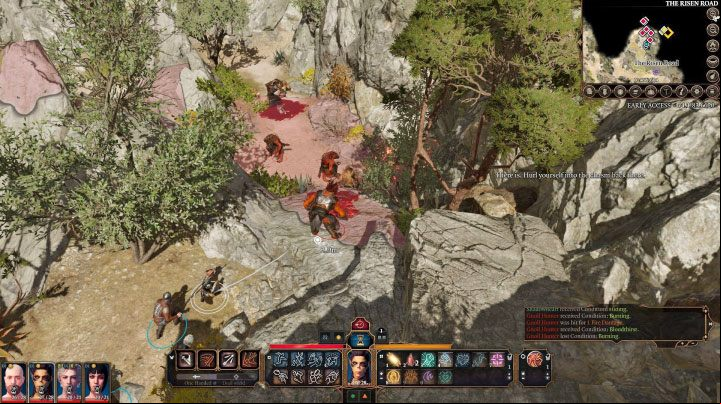 Gnolls in front of the cave - Baldurs Gate 3: The Risen Road / Waukeens Rest - map - World Atlas - Baldurs Gate 3 Guide, Walkthrough