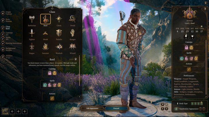 Many of the races available in Baldur' - Baldurs Gate 3: Bard - best build - Bard - Baldurs Gate 3 Guide, Walkthrough