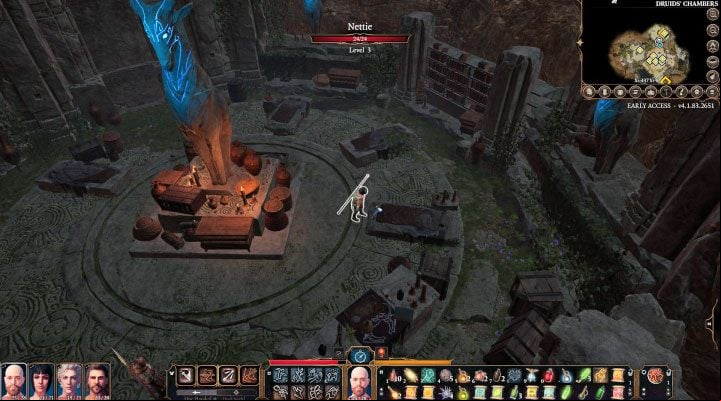 As a reminder, you meet Nettie in Druid Grove as part of the Druid Apprentice quest - Baldurs Gate 3: Nettie and the antidote - puzzle solution - Puzzles - Baldurs Gate 3 Guide, Walkthrough