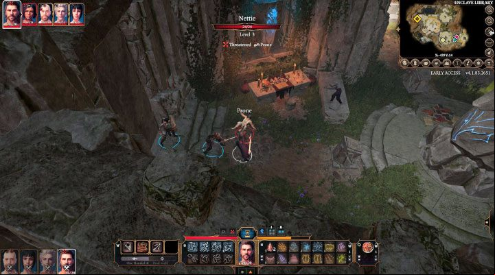 The second option is to defeat Nettie in combat and then search her corpse - find the antidote - Baldurs Gate 3: Nettie and the antidote - puzzle solution - Puzzles - Baldurs Gate 3 Guide, Walkthrough