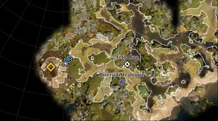 The witch's hideout is linked to the Teahouse quest, which involves meeting Auntie Ethel in her cabin - Baldurs Gate 3: The door to the witchs hideout puzzle solution - Puzzles - Baldurs Gate 3 Guide, Walkthrough
