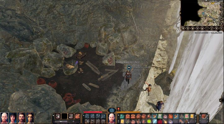 Chest behind the waterfall - Baldurs Gate 3: Goblin Camp - map - World Atlas - Baldurs Gate 3 Guide, Walkthrough