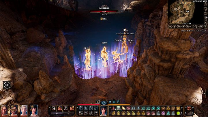 If you don't want to kill the Owlbear Cub, you're gonna need some kind of control spell to exclude it from the fight - Baldurs Gate 3: Owlbear - how to beat? - Bosses and difficult fights - Baldurs Gate 3 Guide, Walkthrough