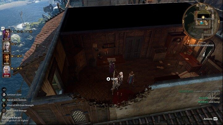 Walk around it and enter the room through the balcony - Baldurs Gate 3: Act 3 Rivington - Act 3 - Baldurs Gate 3 Guide, Walkthrough