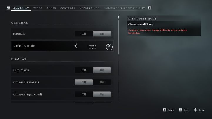 To change the difficulty level, select "Options" from the pause menu - Banishers Ghosts of New Eden: Difficulty levels - Basics - Banishers Ghosts of New Eden Guide