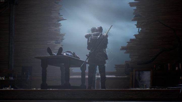 In conclusion, Red and Antea happily defeat the Nightmare haunting the town of New Eden and recover the Banisher's dead body - Banishers Ghosts of New Eden: All endings - Basics - Banishers Ghosts of New Eden Guide