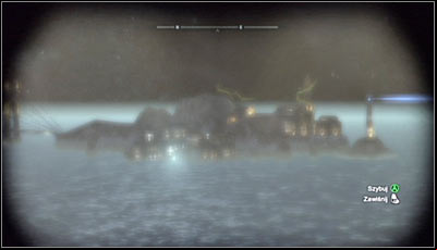 Zoom in on the island (press the right analog stick) and scan afterwards - Riddles | Amusement Mile - Amusement Mile - Batman: Arkham City Game Guide