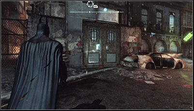 The second building is Zsaszs hideout - Location info & maps | Industrial District - Industrial District - Batman: Arkham City Game Guide