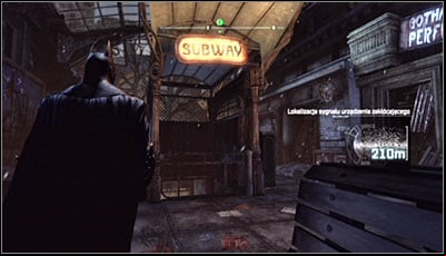 In order to reach the tunnels, you can use either of the two possible entrances - Location info & maps | Subway - Subway - Batman: Arkham City Game Guide