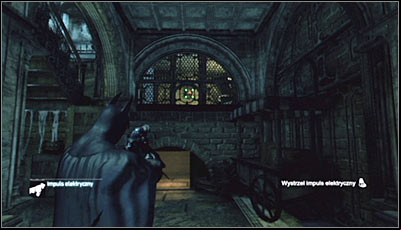 Go down and approach the Trophy location from the east - Batman trophies (01-11) | Subway - Subway - Batman: Arkham City Game Guide