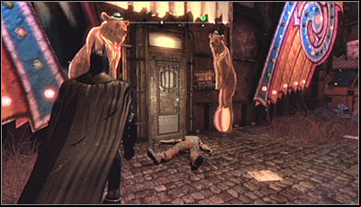 The first option is using the southern entrance (screen above), leading into the Cooling Tunnel D - Location info & maps | Steel Mill - Steel Mill - Batman: Arkham City Game Guide