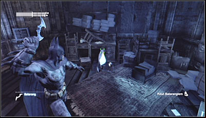 Inside the Museum, theres a total of twelve Penguins and destroying them all will let you complete four challenges (three Penguins per each) - Penguins | Museum - Museum - Batman: Arkham City Game Guide