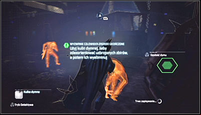 How to complete: Look for at least one armoured enemy and land beside him - Batman (24-40) | Physical challenges - Physical challenges - Batman: Arkham City Game Guide