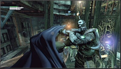 How to complete: Its a very simple challenge which you will probably complete during the main story - Batman (24-40) | Physical challenges - Physical challenges - Batman: Arkham City Game Guide