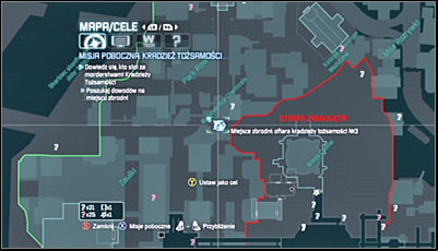 Now you can move to finding the third victim - Identity Theft | Side missions - Side missions - Batman: Arkham City Game Guide