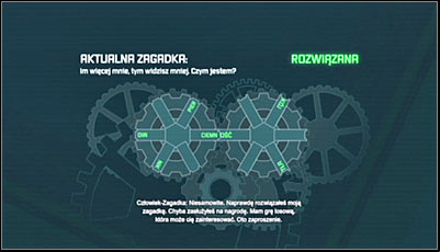 You will be able to approach the 7th riddle only after obtaining at least 80 Riddlers collectibles (collectibles + challenges) - Enigma Conundrum (riddles 1-9) | Side missions - Side missions - Batman: Arkham City Game Guide