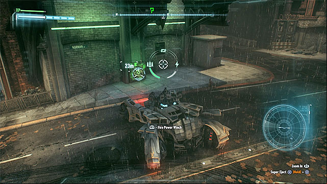 Use the winch on the hook in the wall - Riddler trophies on Bleake Island (1-18) | Collectibles - Bleake Island - Collectibles - Bleake Island - Batman: Arkham Knight Game Guide & Walkthrough