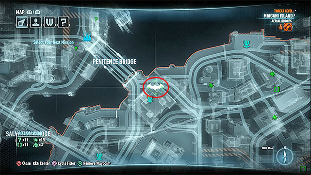 Required gadgets: grappling hook - Riddler trophies on Miagani Island (20-38) | Collectibles - Miagani Island - Collectibles - Miagani Island - Batman: Arkham Knight Game Guide & Walkthrough