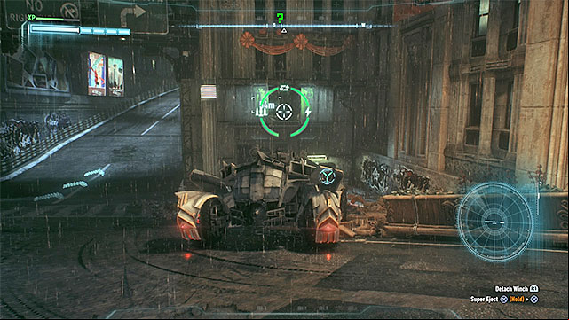 Use the winch to destroy the weakened wall - Riddler trophies on Miagani Island (20-38) | Collectibles - Miagani Island - Collectibles - Miagani Island - Batman: Arkham Knight Game Guide & Walkthrough