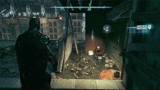 Check the roof of the orphanage - Riddler trophies on Miagani Island (20-38) | Collectibles - Miagani Island - Collectibles - Miagani Island - Batman: Arkham Knight Game Guide & Walkthrough