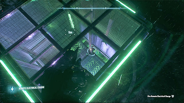You can push the ball to the lower parts of the tower with the generators - Riddler trophies on Miagani Island (20-38) | Collectibles - Miagani Island - Collectibles - Miagani Island - Batman: Arkham Knight Game Guide & Walkthrough