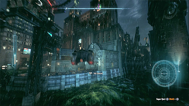 Use the jump - Riddler trophies on Miagani Island (20-38) | Collectibles - Miagani Island - Collectibles - Miagani Island - Batman: Arkham Knight Game Guide & Walkthrough
