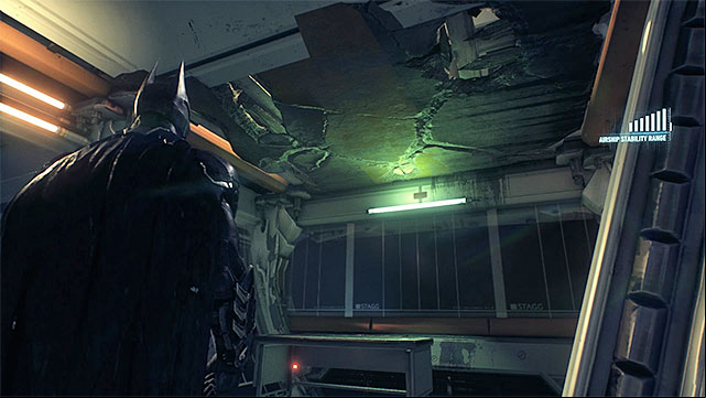 Required gadgets: explosive gel, remote hacking device, batclaw - Riddler trophies in the Stagg Airships (1-10) | Collectibles - Stagg Airships - Collectibles - Stagg Airships - Batman: Arkham Knight Game Guide & Walkthrough