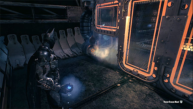 Required gadgets: freeze blast - Riddler trophies in the Stagg Airships (11-21) | Collectibles - Stagg Airships - Collectibles - Stagg Airships - Batman: Arkham Knight Game Guide & Walkthrough