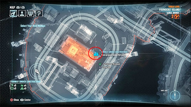 1 - How to get to the subway tunnels? | Collectibles - Subway Under Construction - Collectibles - Subway Under Construction - Batman: Arkham Knight Game Guide & Walkthrough