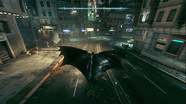 Glide right above the ground level - Achievements & Trophy Guide | Collectibles - Arkham Knight HQ - Riddles and challenges - Batman: Arkham Knight Game Guide & Walkthrough