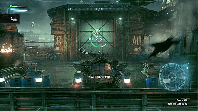 You will find Mark Cheung after destroying this gate. - Rescue the missing ACE Chemicals workers | Main story | Batman Arkham Knight - Main story - Batman: Arkham Knight Game Guide & Walkthrough