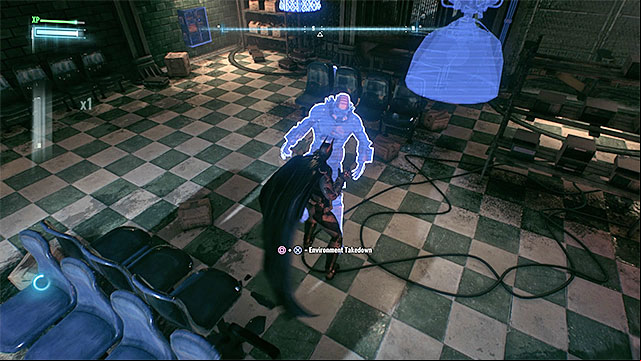 You need to stun the brute with the cape before you start hitting him. - Neutralize the Brutes | Main story | Batman Arkham Knight - Main story - Batman: Arkham Knight Game Guide & Walkthrough