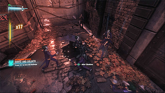 Use unique takedowns on Jokers - Epilogue - Joker | Main story | Batman Arkham Knight - Main story - Batman: Arkham Knight Game Guide & Walkthrough