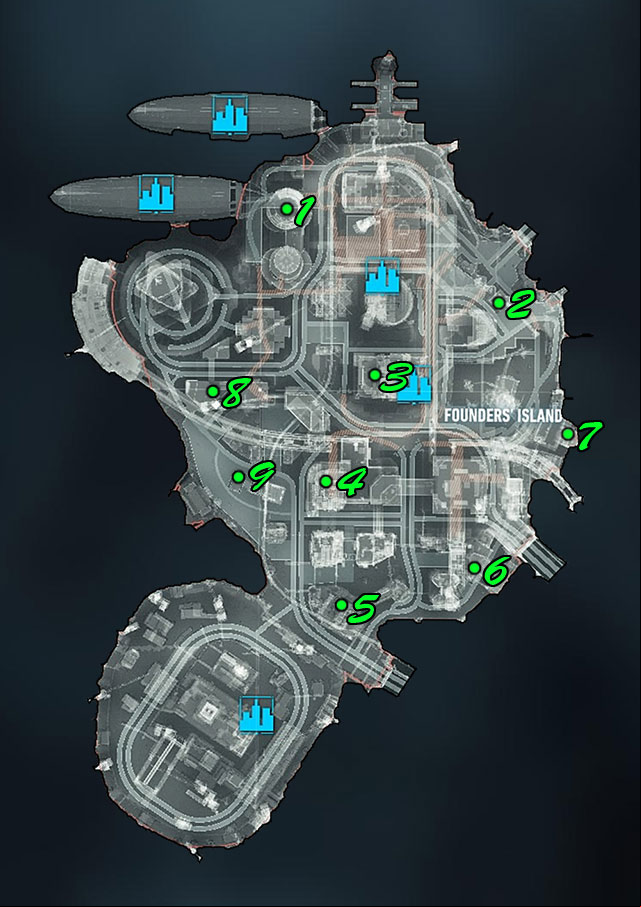Watchtower 1 - You neutralize this tower during the storyline mission - it is Find a way to Infiltrate Stagg Enterprises Airships - Occupy Gotham | Side missions (Most Wanted) | Batman Arkham Knight - Side missions (Most Wanted) - Batman: Arkham Knight Game Guide & Walkthrough
