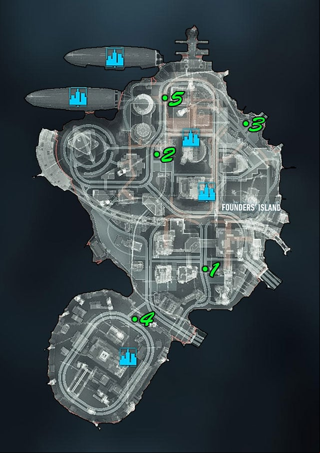 Mine 1 - The mine can be found near a crossroad and a large ramp - Campaign for Disarmament | Side missions (Most Wanted) | Batman Arkham Knight - Side missions (Most Wanted) - Batman: Arkham Knight Game Guide & Walkthrough