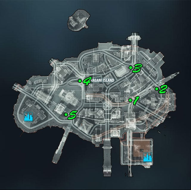 Mine 1 - The mine can be found on the sidewalk near the Gotham Bank - Campaign for Disarmament | Side missions (Most Wanted) | Batman Arkham Knight - Side missions (Most Wanted) - Batman: Arkham Knight Game Guide & Walkthrough