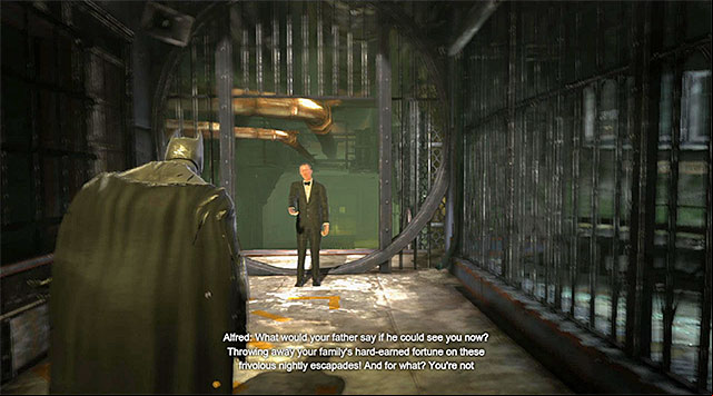 Ignore all the visions - Reach the antidote drop point | Main storyline - Main storyline - Batman: Arkham Origins Game Guide