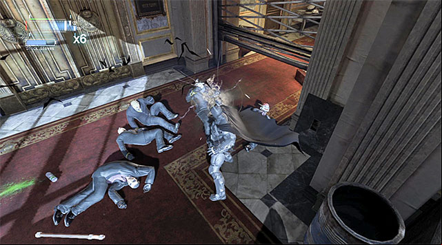Shock gloves will help you win fights, especially the more demanding ones - Gain access to the penthouse - East tower | Main storyline - Main storyline - Batman: Arkham Origins Game Guide