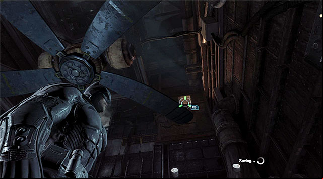 The ventilation shaft - Gain access to the penthouse - West tower | Main storyline - Main storyline - Batman: Arkham Origins Game Guide