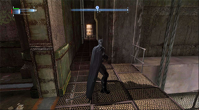 The best way to approach the missions marker is by approaching the Eastern gate, locating the bridge shown in screenshot 1 and entering the building - Black Mask | Most Wanted - Most Wanted - Batman: Arkham Origins Game Guide