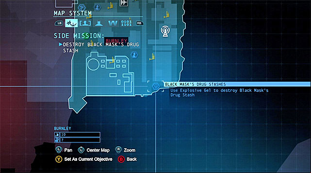 Location of the fifth stash - Black Mask | Most Wanted - Most Wanted - Batman: Arkham Origins Game Guide