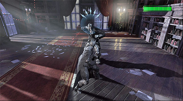 You can respond to Banes weakest blows by countering - Bane | Boss fights - Boss fights - Batman: Arkham Origins Game Guide