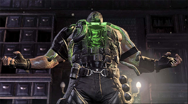 From now on, Bane will be discernibly stronger - Bane | Boss fights - Boss fights - Batman: Arkham Origins Game Guide