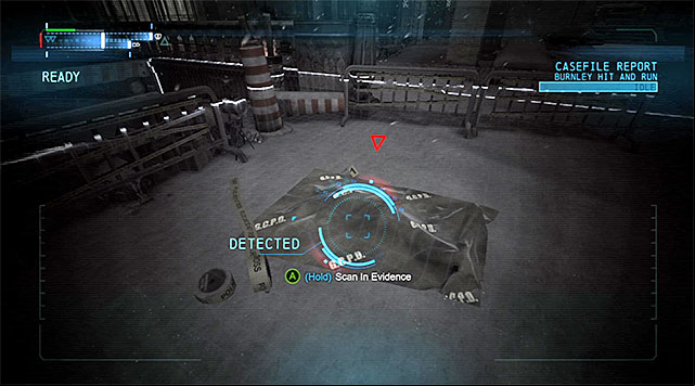 The corpse - Case 1224-5: Burnley Hit and Run | Casefile Reports - Casefile Reports - Batman: Arkham Origins Game Guide