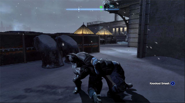 Perform quiet takedowns on the successive opponents - Gain access to the GD via the rooftop | Main storyline - Main storyline - Batman: Arkham Origins Game Guide