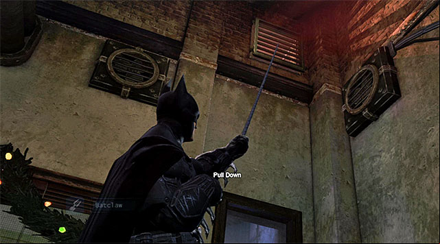 The venting shafts grate - Access the GD servers - side rooms | Main storyline - Main storyline - Batman: Arkham Origins Game Guide